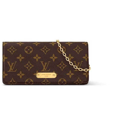 lv flore chain wallet|louis vuitton lily.